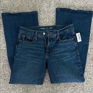 Old Navy Women's Loose Boot-Cut Jeans